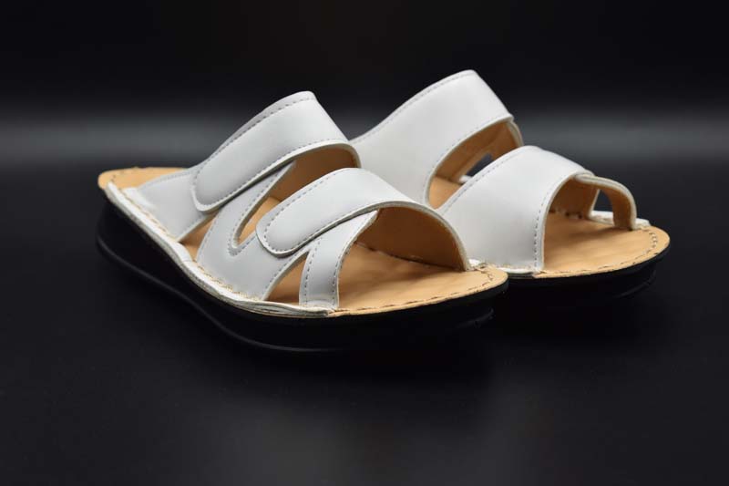 دمپایی چرم زنانه مدل پامچال