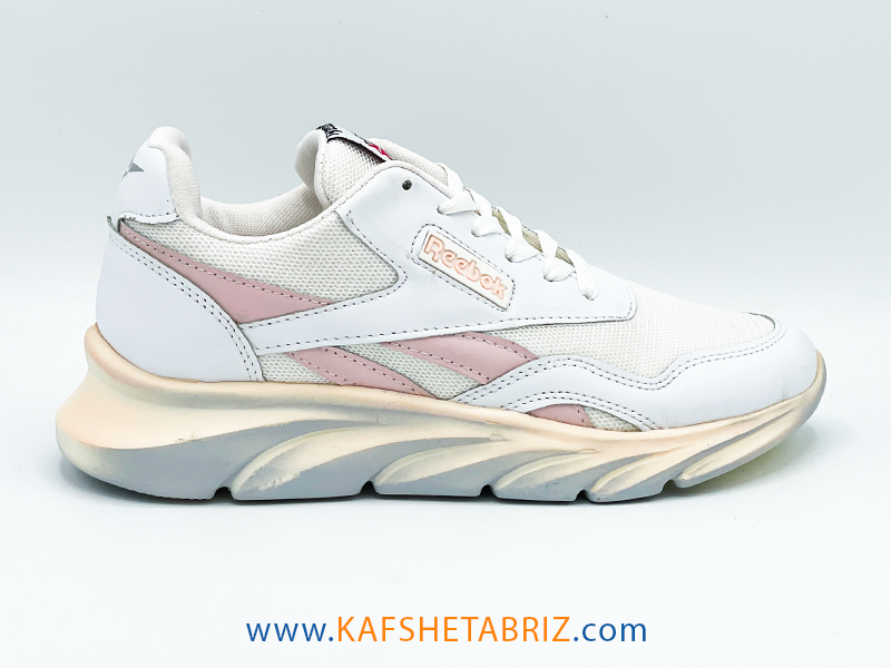 کفش اسپرت زنانه مدل ریبوک خامه‌ای