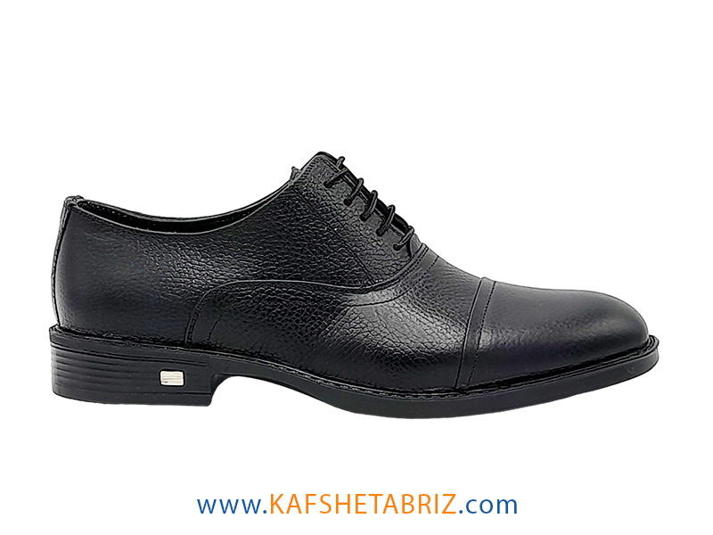 کفش مجلسی مردانه مدل پاکرال سرپنجه بندی