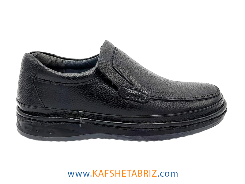 کفش چرم مردانه مدل سهند طبی (مخصوص افراد سنگین وزن و دیابتی)